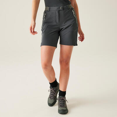 Shorts dames lichtgewicht waterafstotend kreukvrij