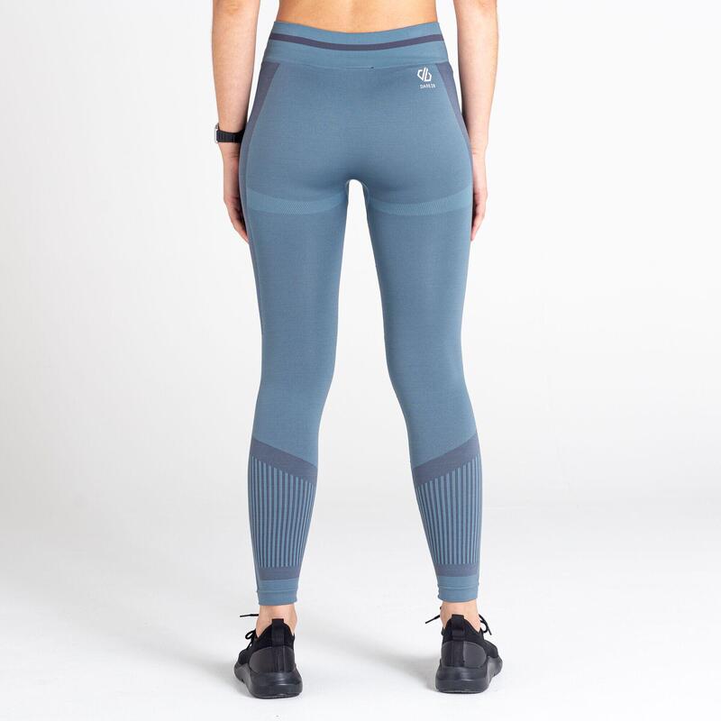 Don't Sweat It Fitness-Leggings für Damen - Blau