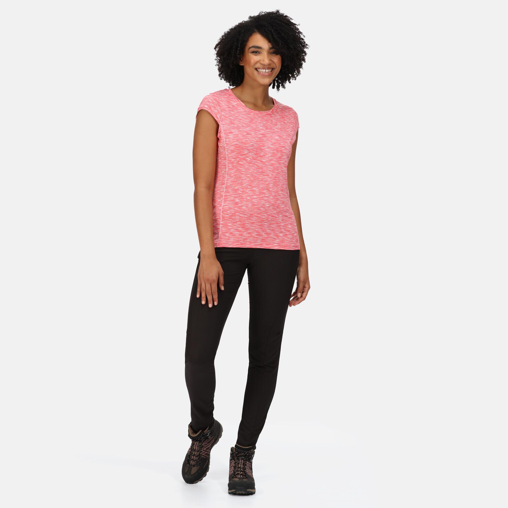 Hyperdimension II Women's Walking T-Shirt - Tropical Pink 3/7