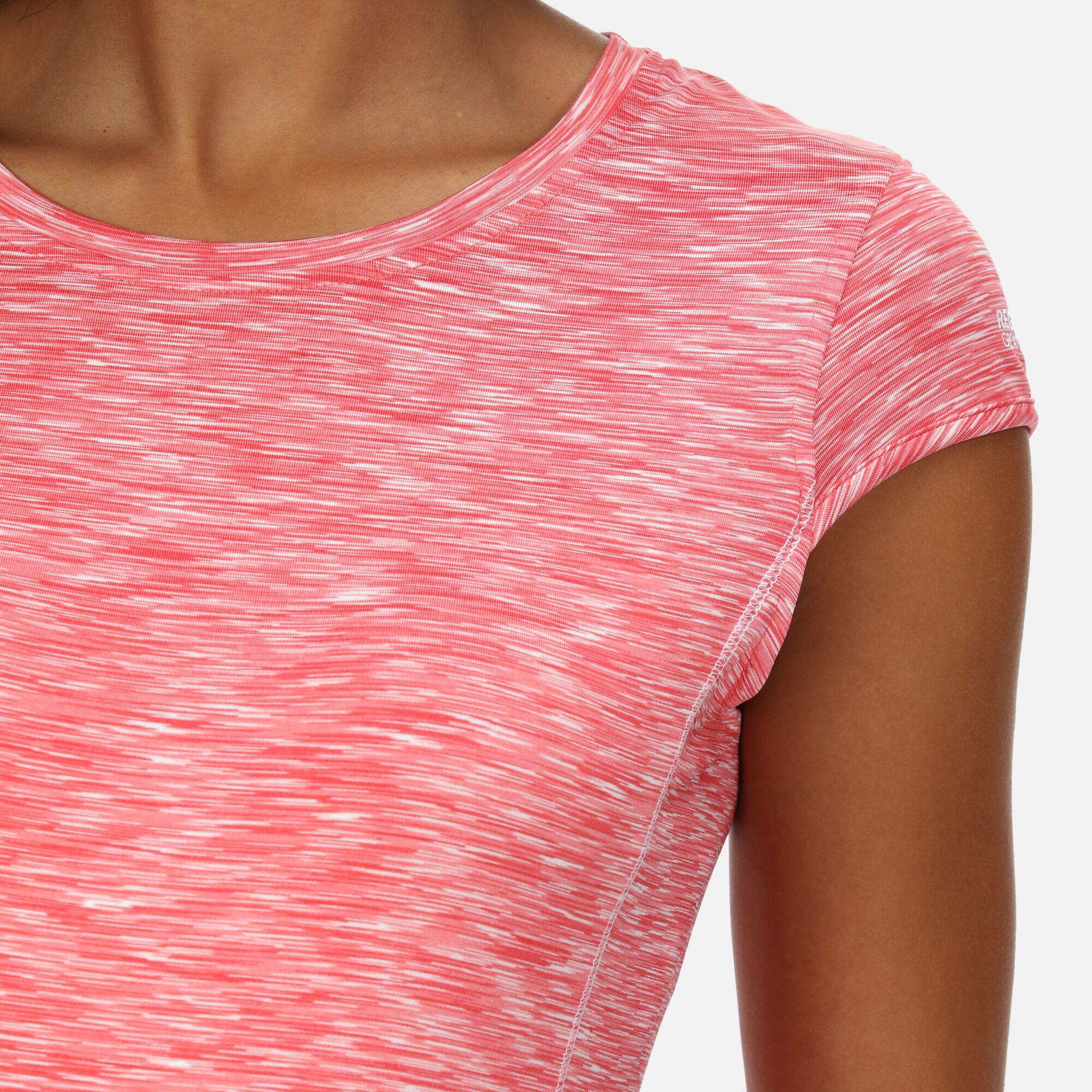 Hyperdimension II Women's Walking T-Shirt - Tropical Pink 4/7