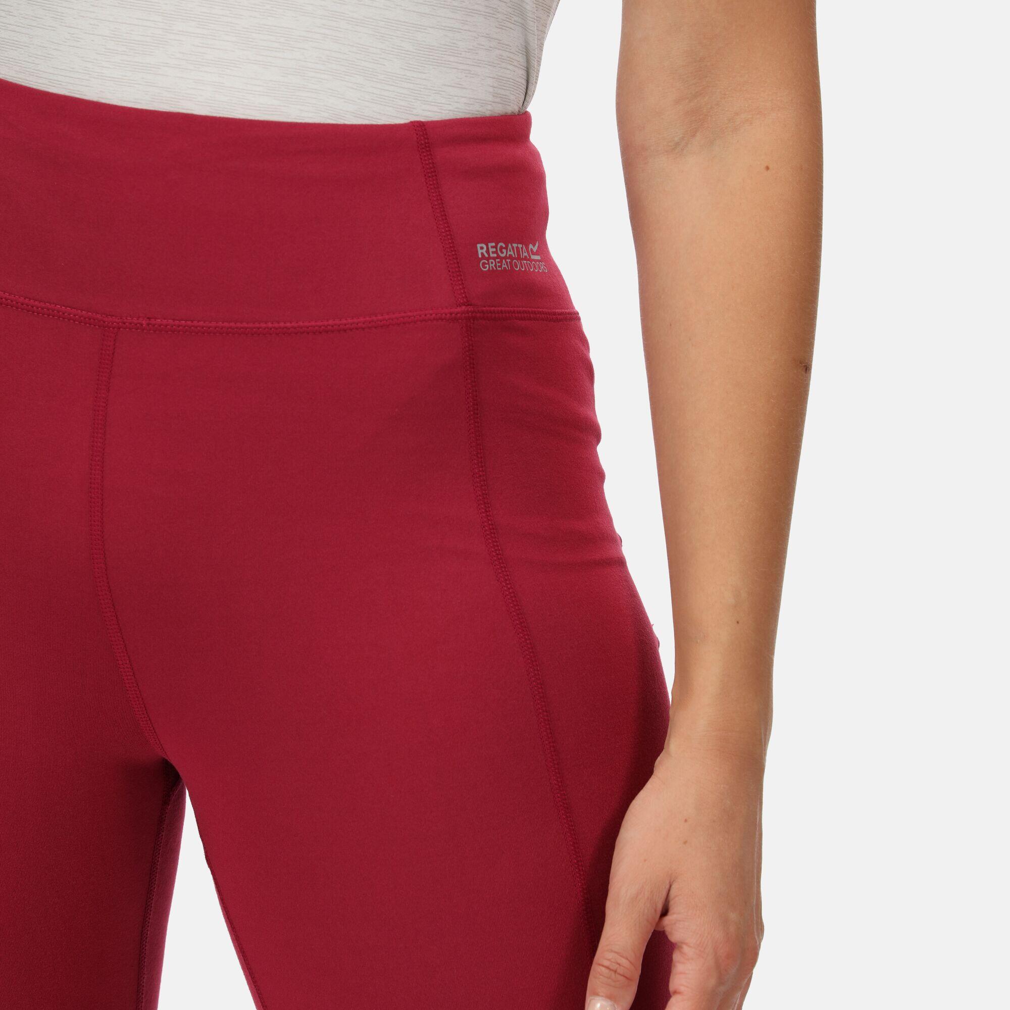 Holeen II Women's Fitness Leggings - Pink Plum 4/7