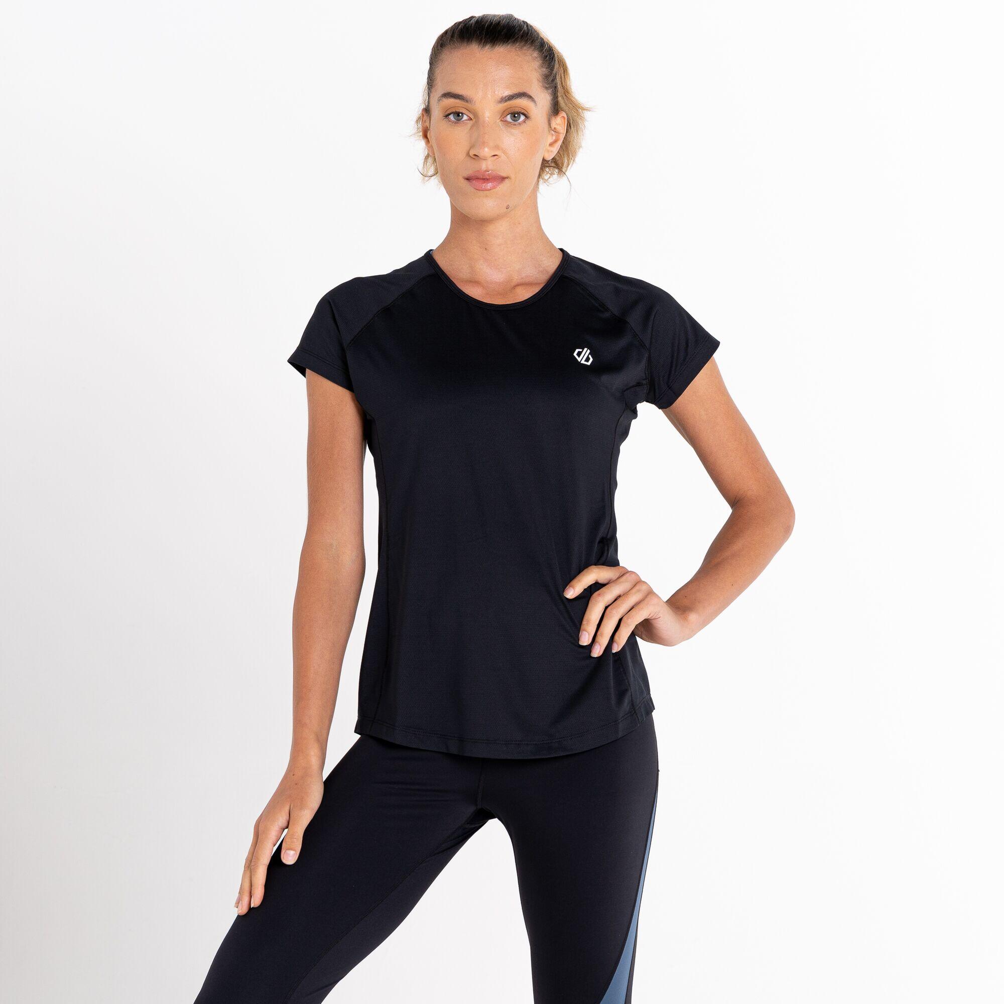 Corral Women's Fitness Short Sleeve T-Shirt - Black 1/7