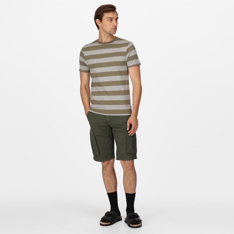 Ryeden Herren-Walking-T-Shirt mit kurzen Ärmeln