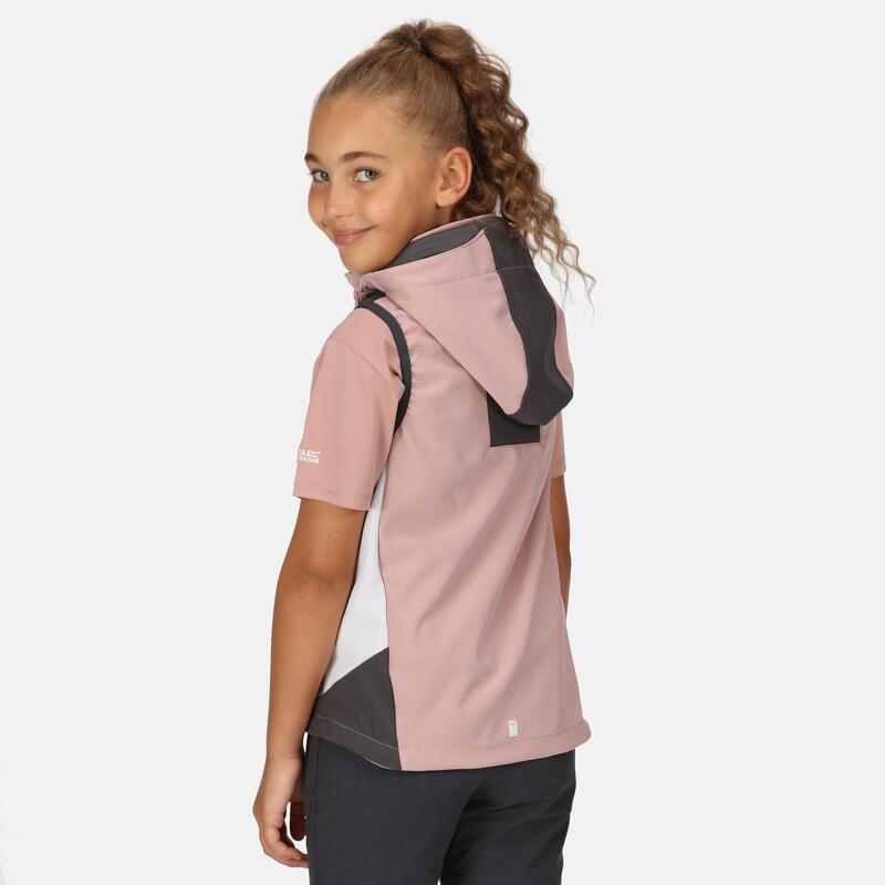 Acidity wandelbodywarmer met hele rits voor kinderen