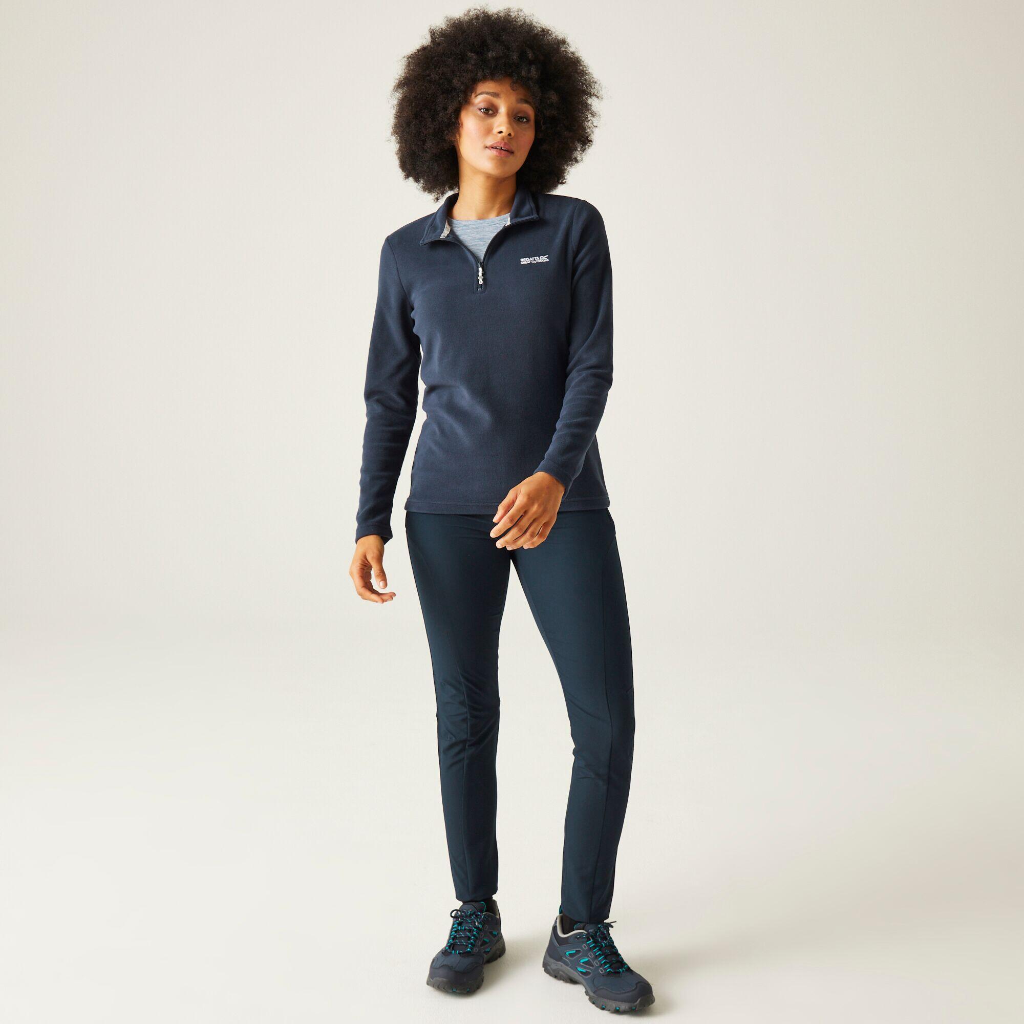 Sweethart Damen-Fleecejacke, leicht, mit halbem Reißverschluss, zum Wandern 3/7