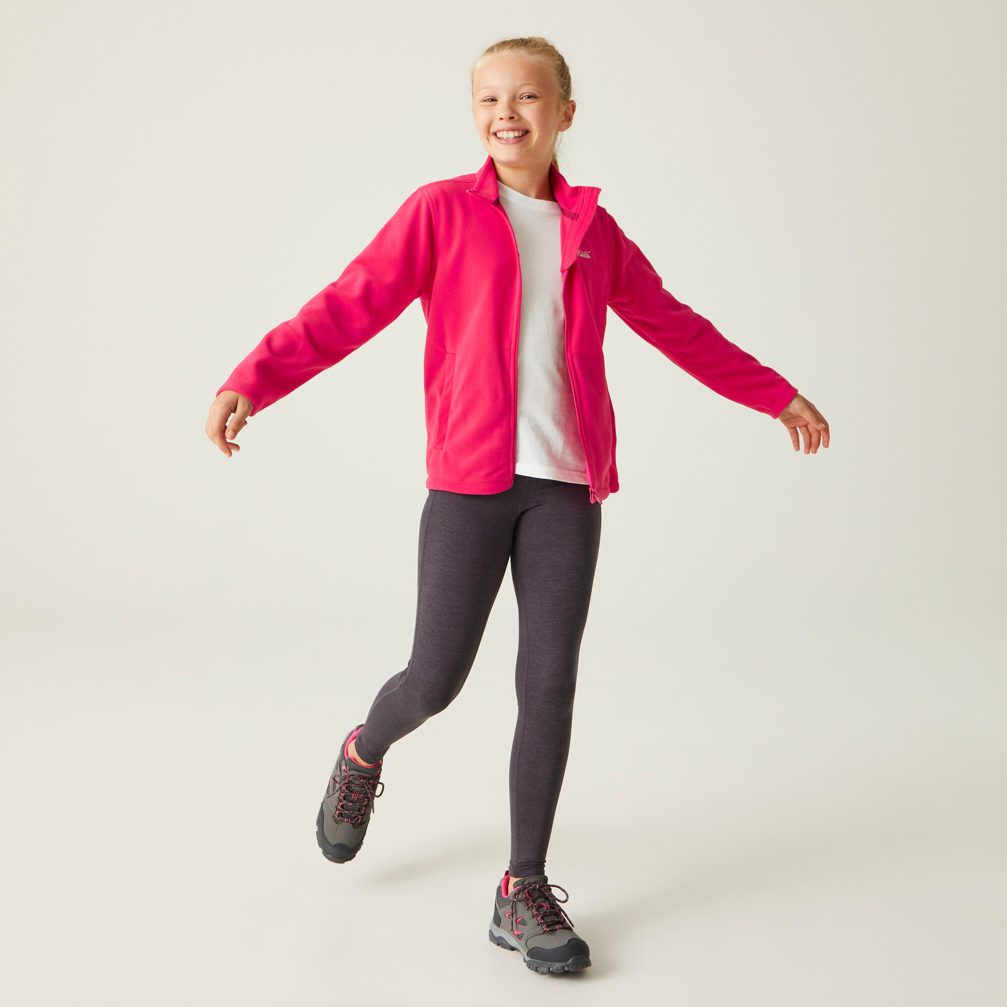 King II Kids Lightweight Hiking Fleece 3/7