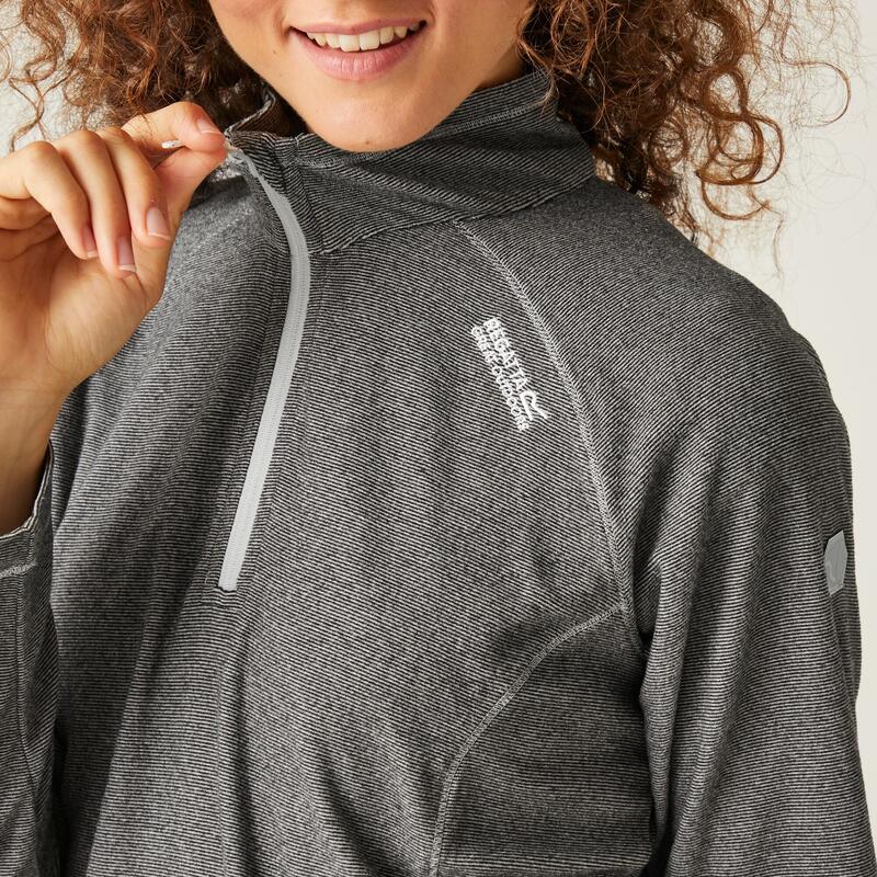 Midlayer Montes Wandern/Outdoor/Trekking Damen Dark LtSteel Atmungsaktiv REGATTA