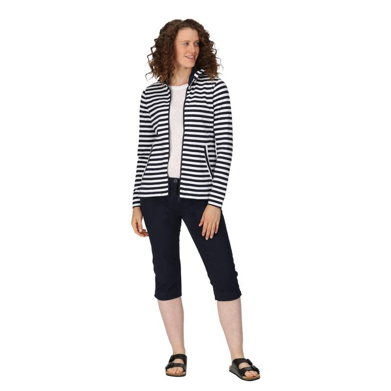 REGATTA Regatta Fleeces Bayla Hoody DAMES Navy/WhitStr