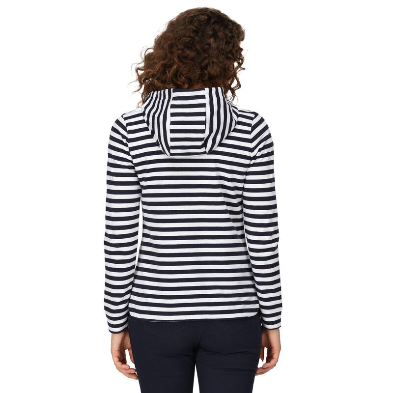 REGATTA Regatta Fleeces Bayla Hoody DAMES Navy/WhitStr