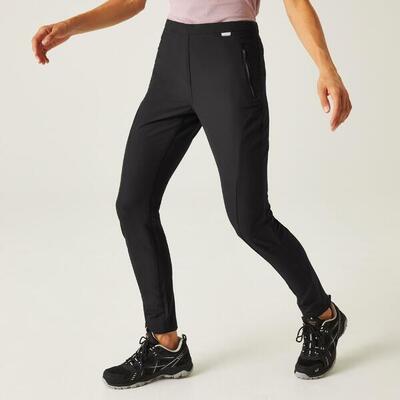 Broek wandelen dames stretch waterafstotend