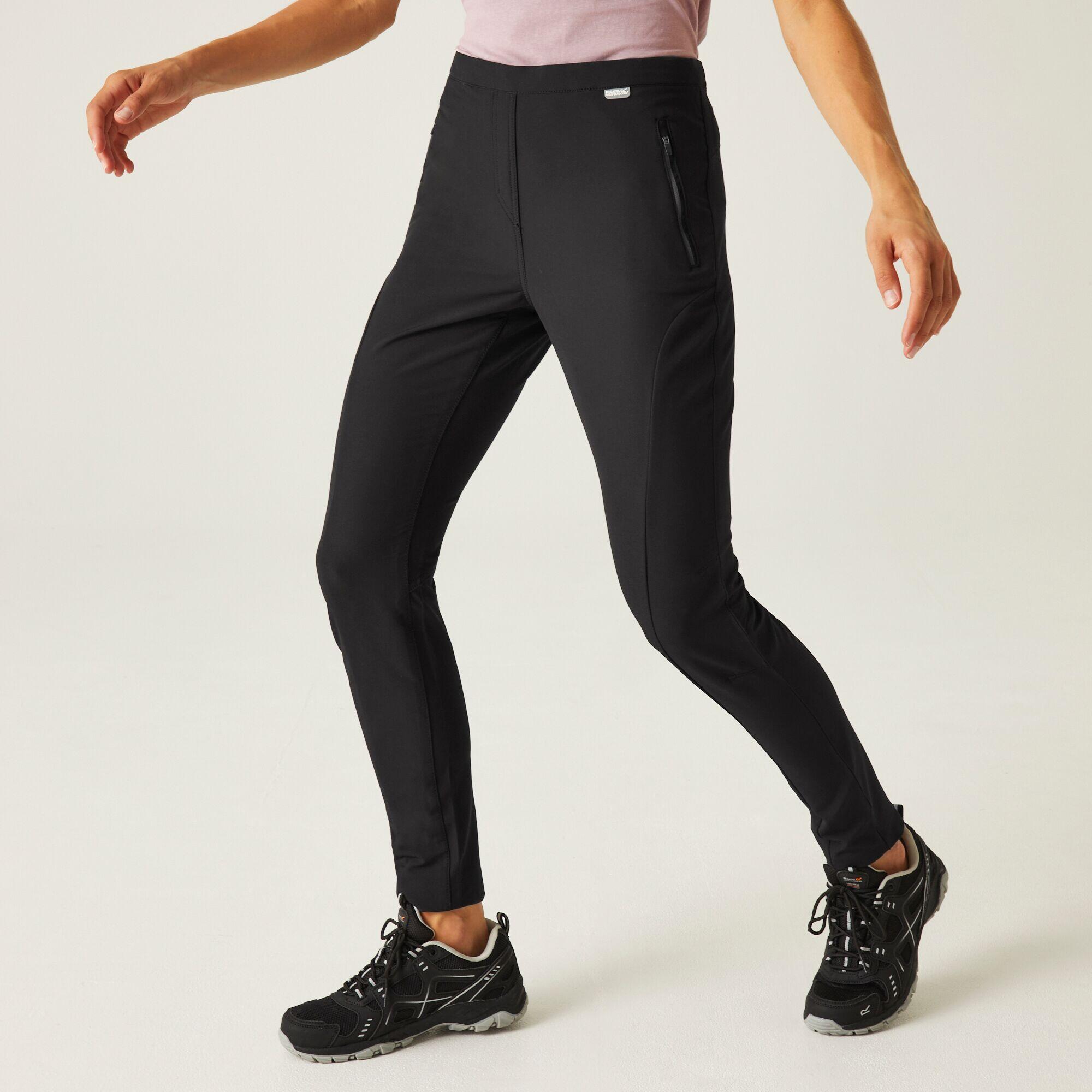 Pentre Stretch Women's Hiking Trousers - Black 1/6