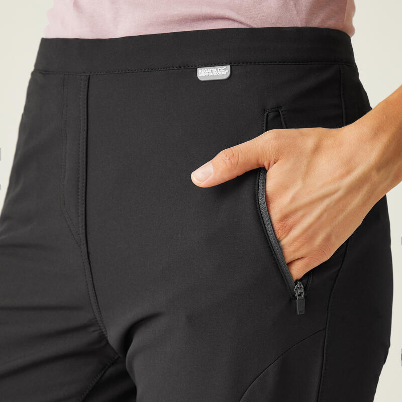 Wanderhose Pentre Stretch Wandern/Outdoor/Trekking Damen Black Atmungsaktiv