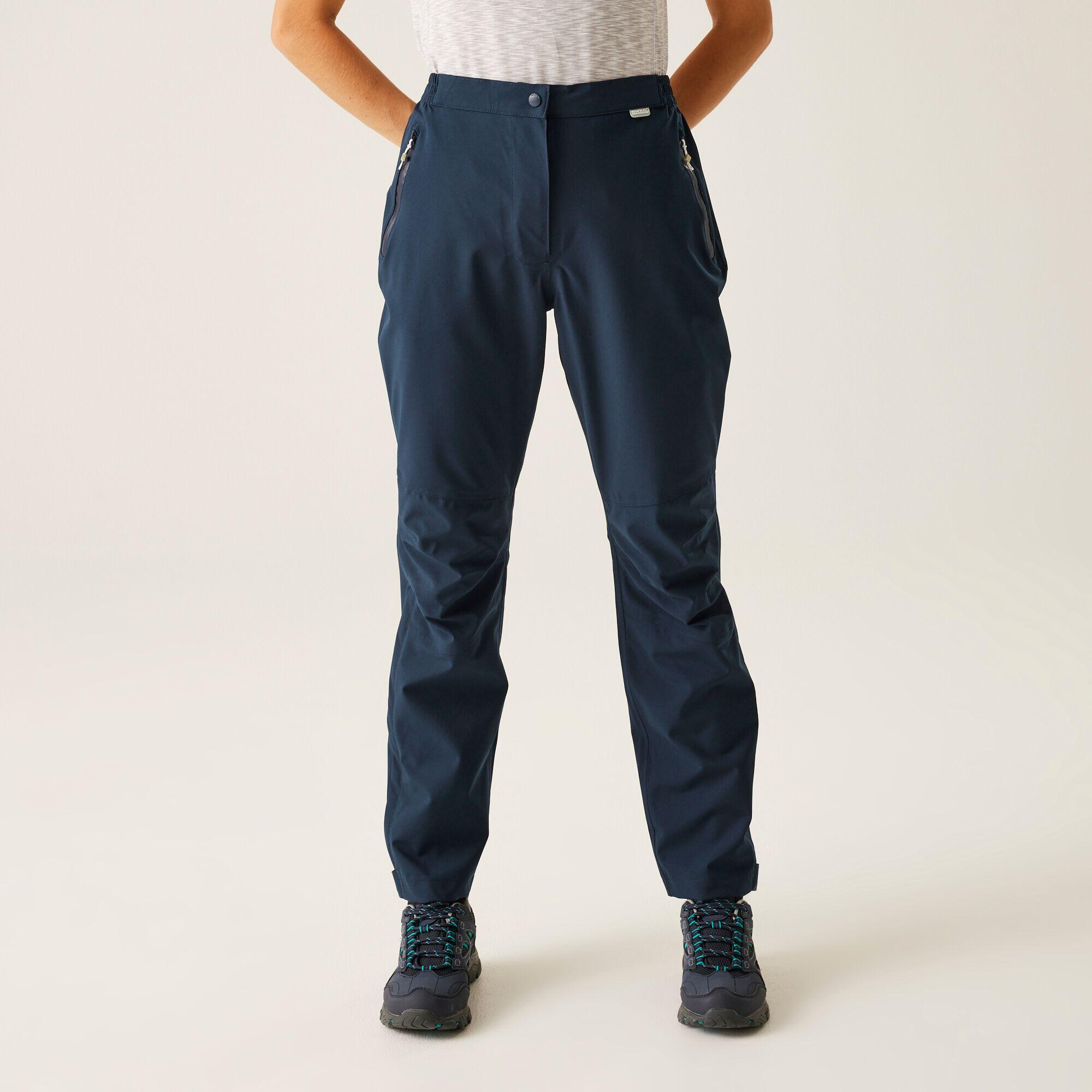 REGATTA Highton Stretch Women's Hiking Overtrousers - Navy