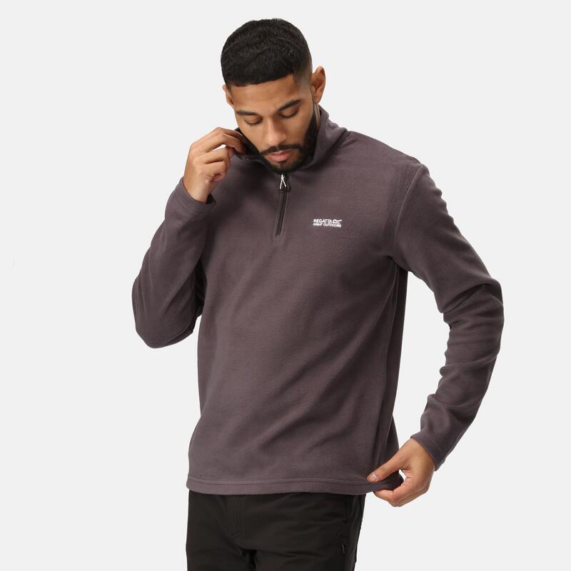 Fleece Thompson Bărbați Cu Jumătate de Fermuar