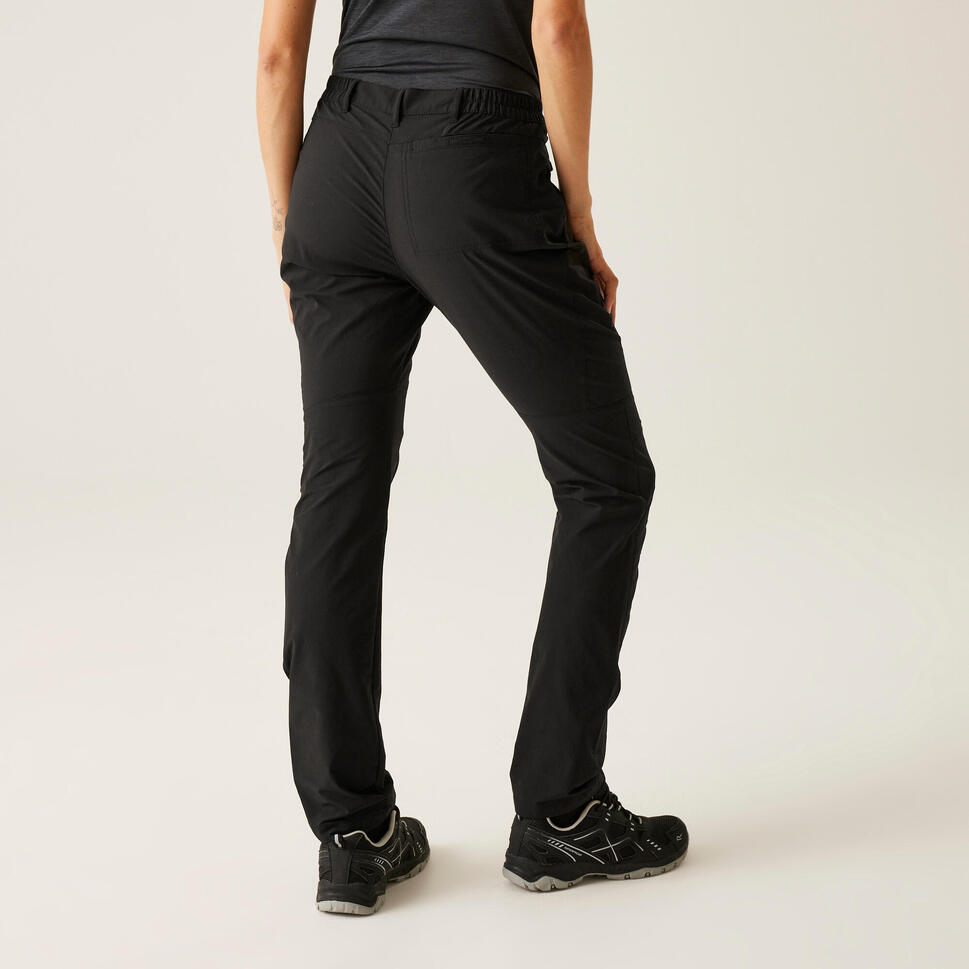 Damskie spodnie turystyczne Highton Stretch szare