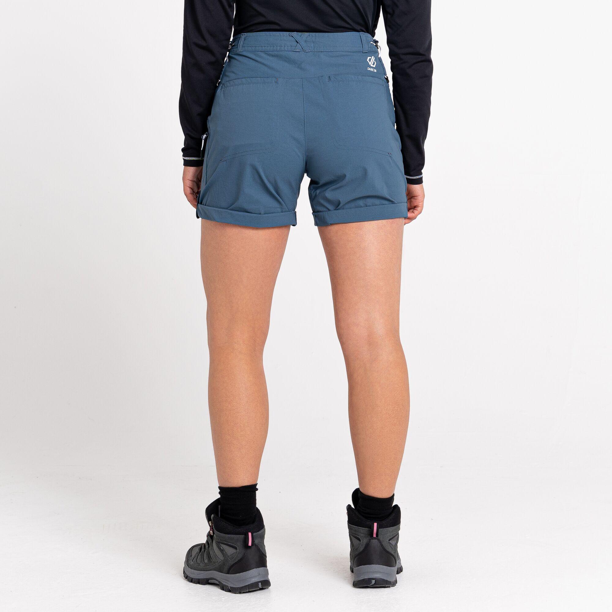 Melodic II Women's Walking Shorts - Blue Orion Grey 3/5