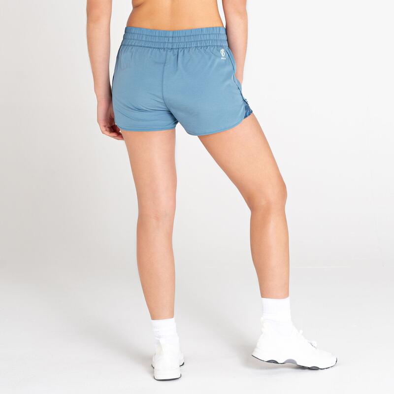 Calças de desporto mulher - Sprint Up Short W -BlueStone/Orin Grey