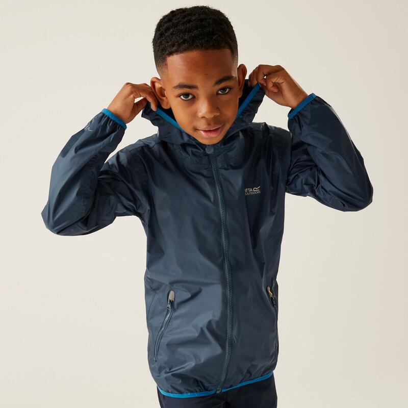 Freizeitjacke Lever II Freizeit Kinder MoonLt Denim Wasserdicht 5.000 mm