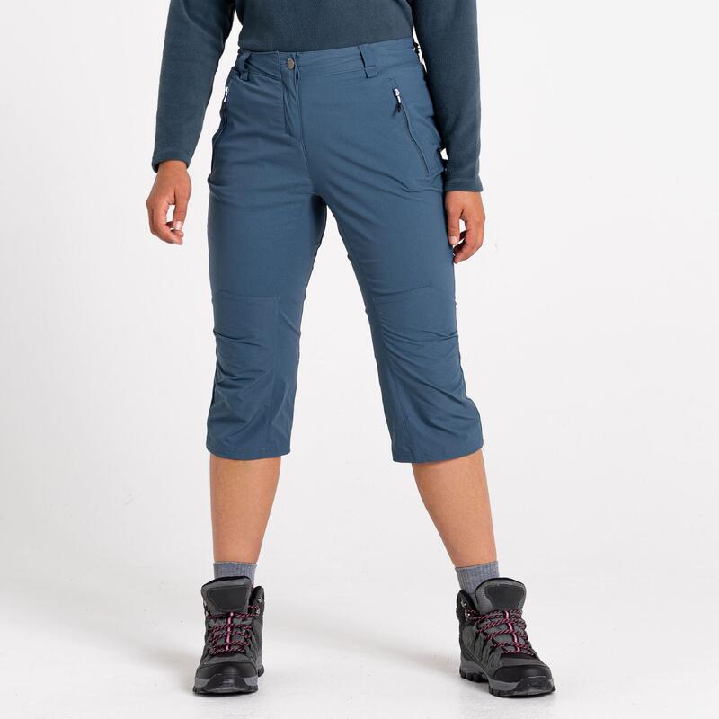 Melodic II 3/4-wandelbroek voor dames - Blauw