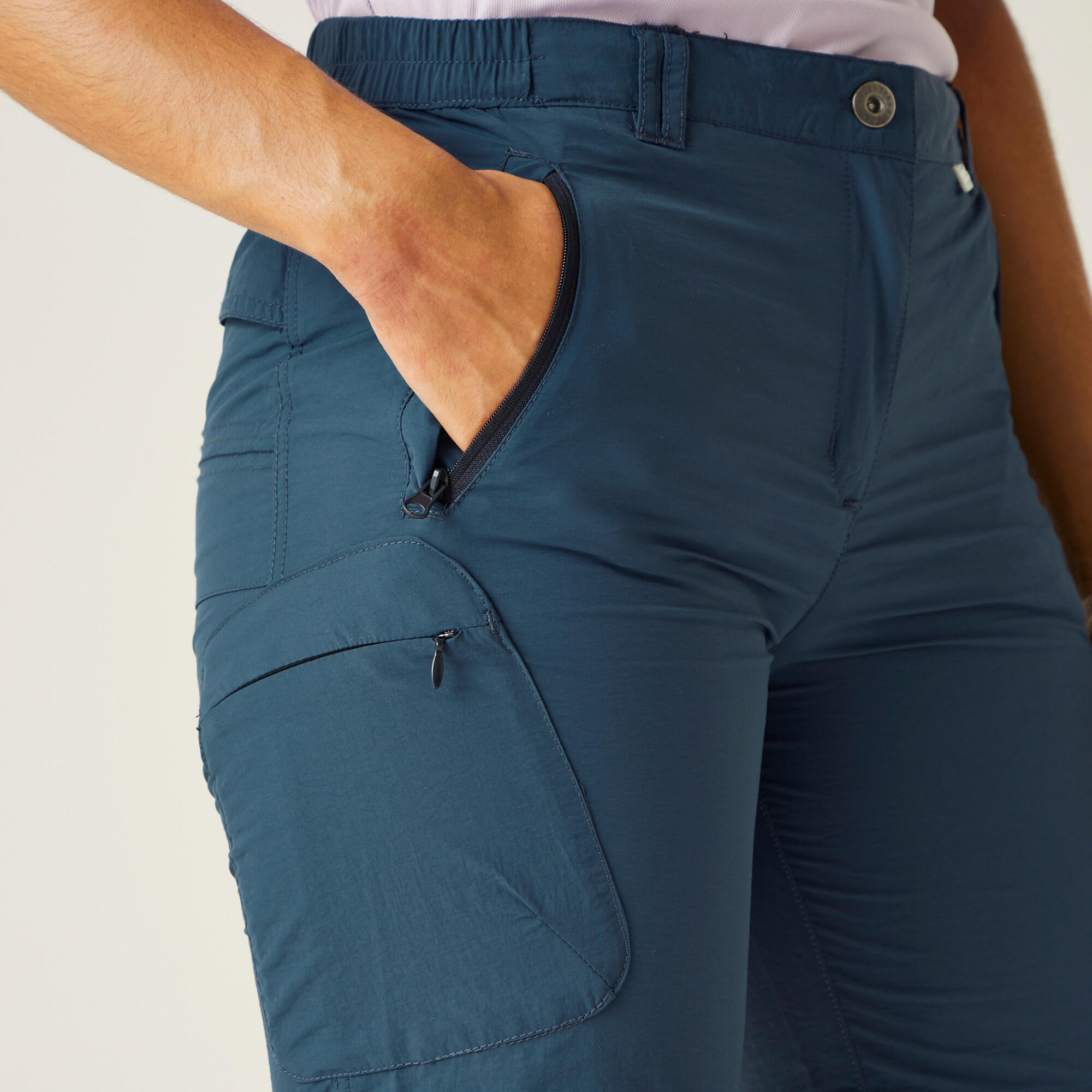 Chaska II Damen-Wanderhose - Marineblau 4/5