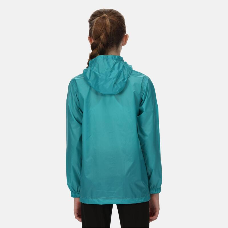 Veste de randonnée imperméable pliable enfant Pack It III