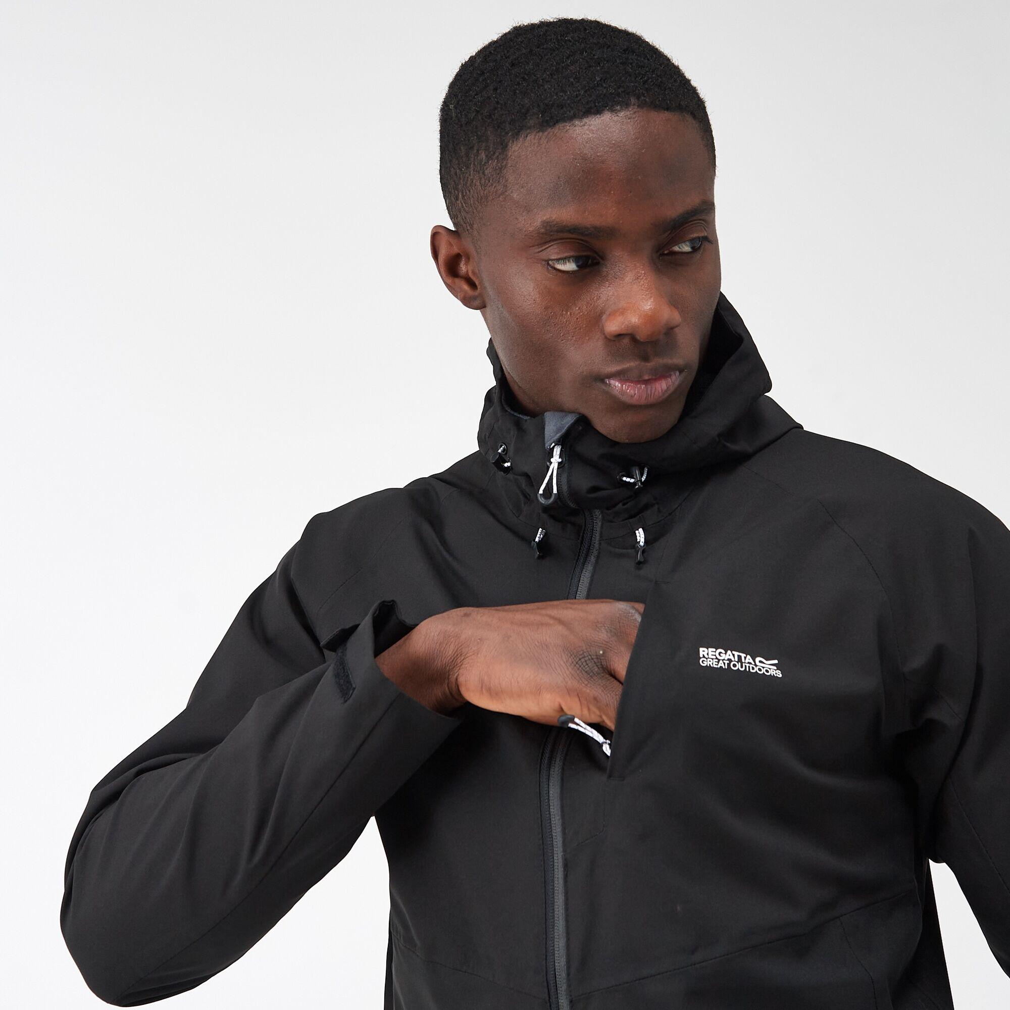 Chaqueta senderismo hombre impermeable Britedale 5/7