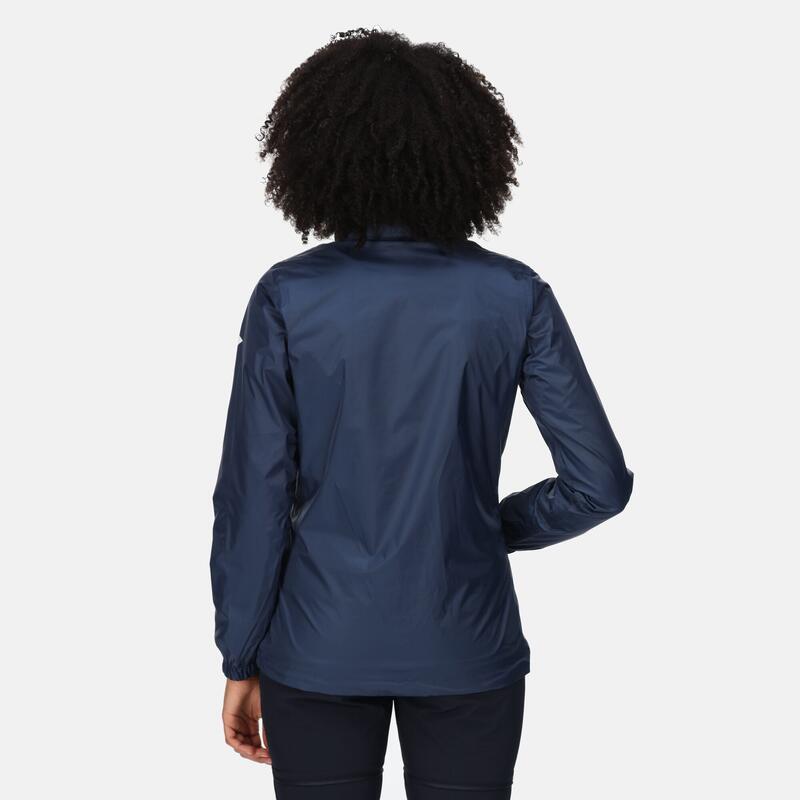 Corinne IV Veste de fitness anti-pluie imperméable pour femme - Un jean bleu