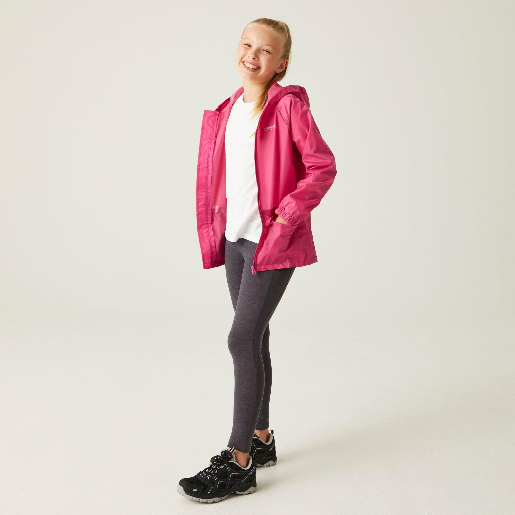 Veste de ski enfant chaude et imperméable 550 - rouge