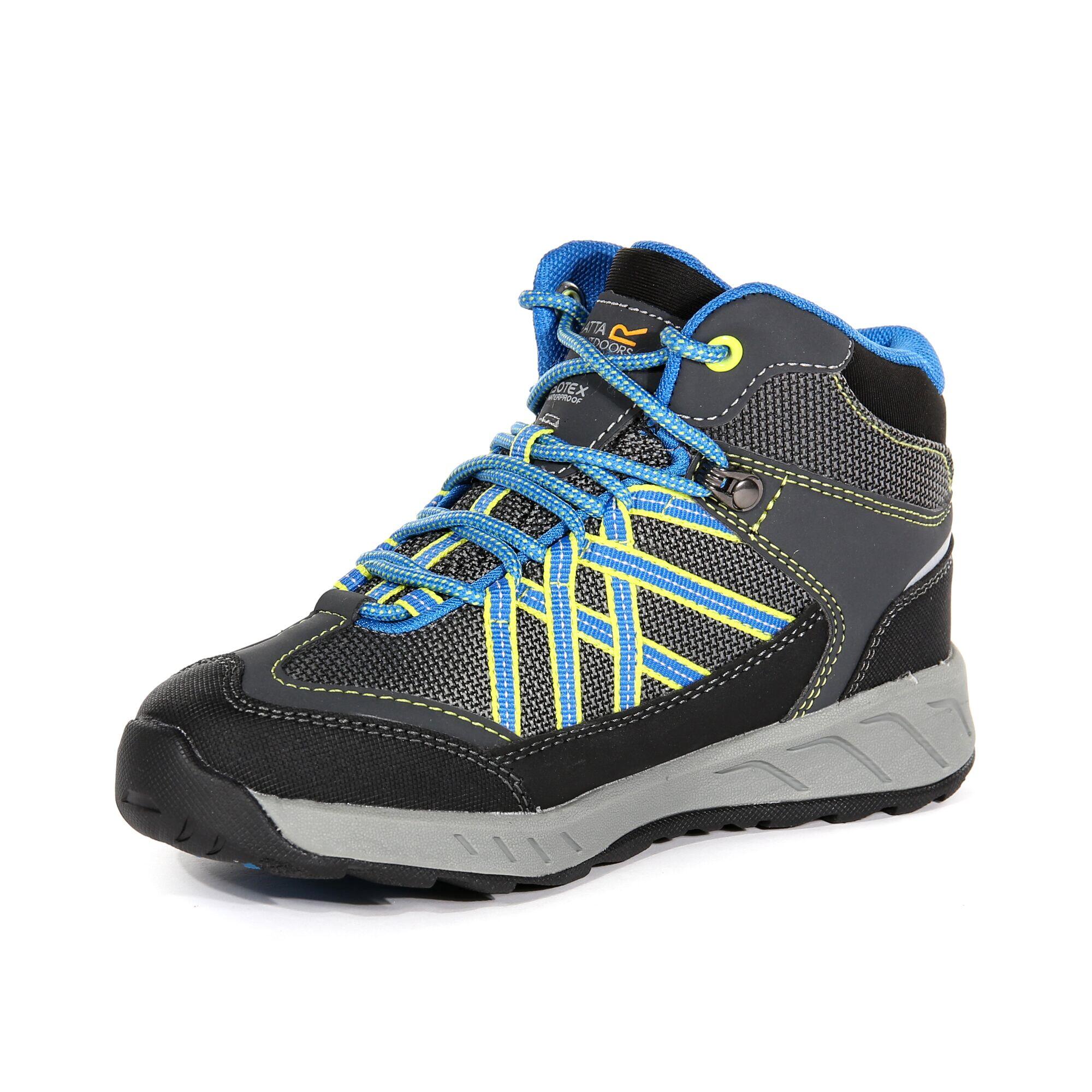 Samaris Bottines de randonnée imperméables pour enfant 4/6