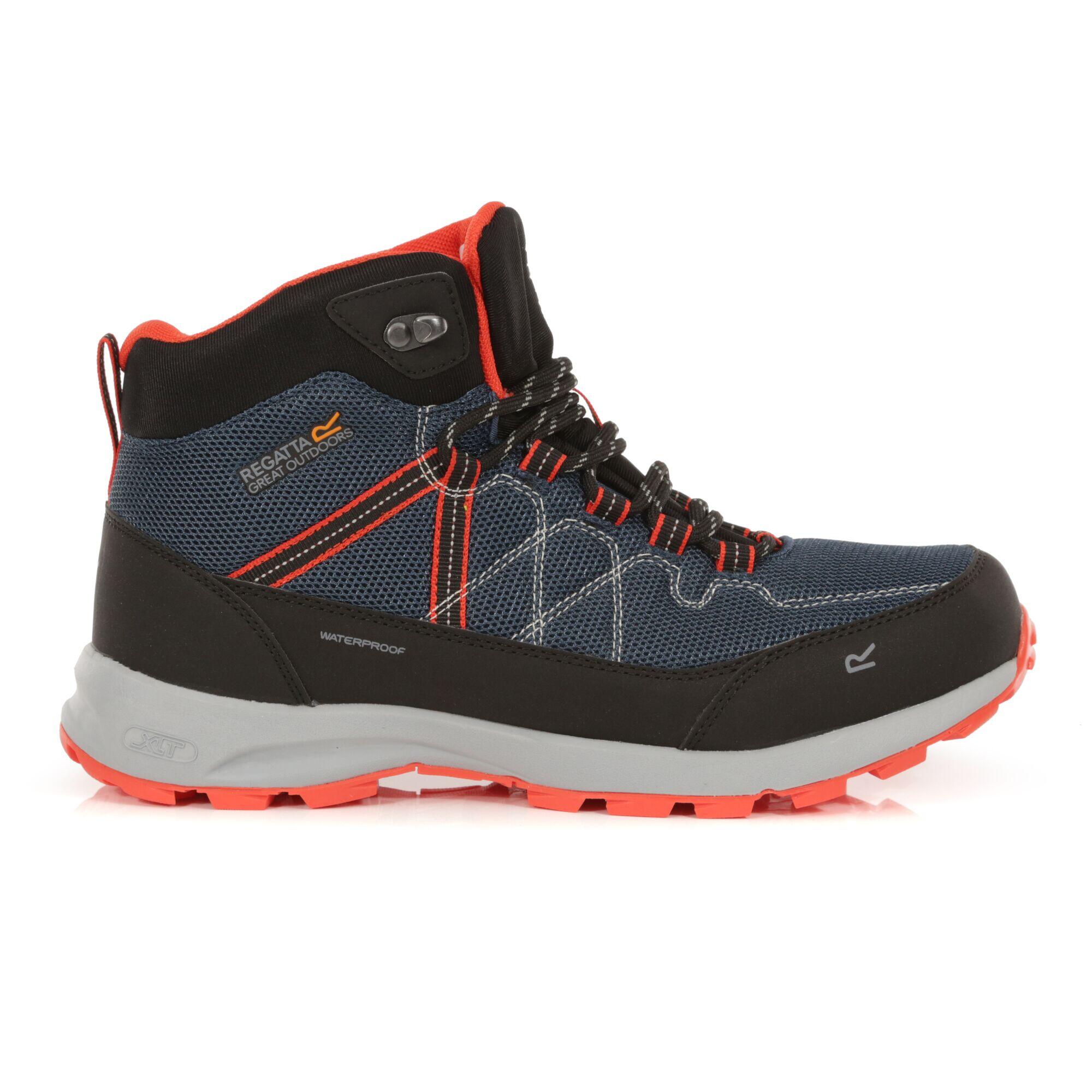 Samaris Lite Homme Randonnée Bottes - Bleu / Orange