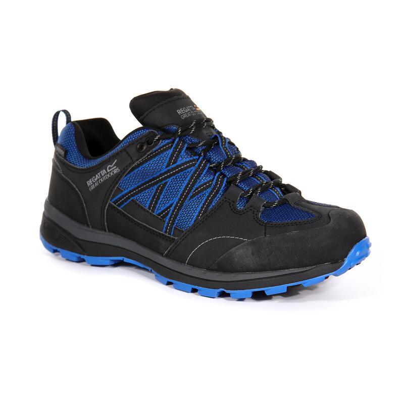 Samaris II Heren Hiking Schoenen - Blauw / Donkergrijs