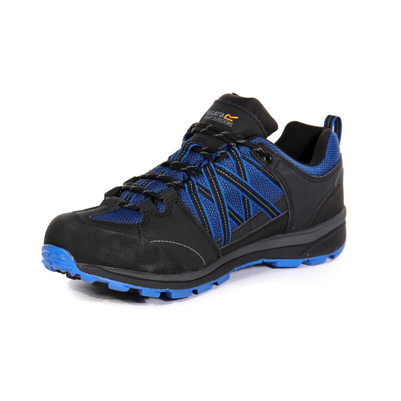 Samaris II Heren Hiking Schoenen - Blauw / Donkergrijs