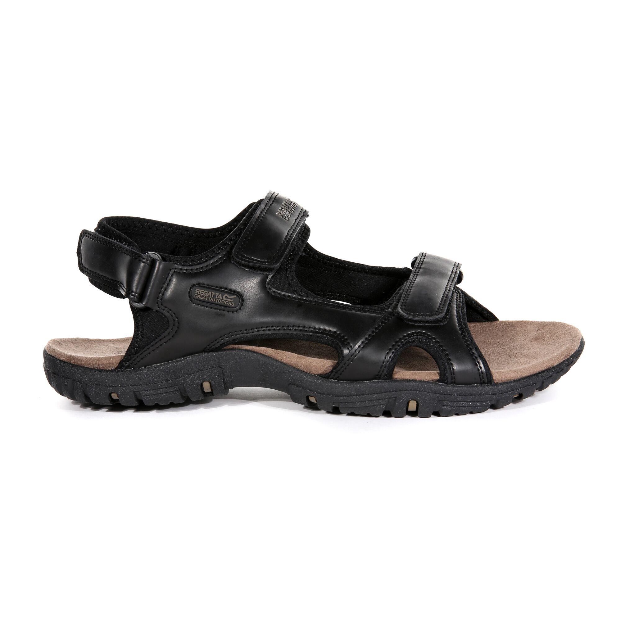 Regatta - Sandales - Haris Marron Homme - Sandales - Noir - 47 - Decathlon