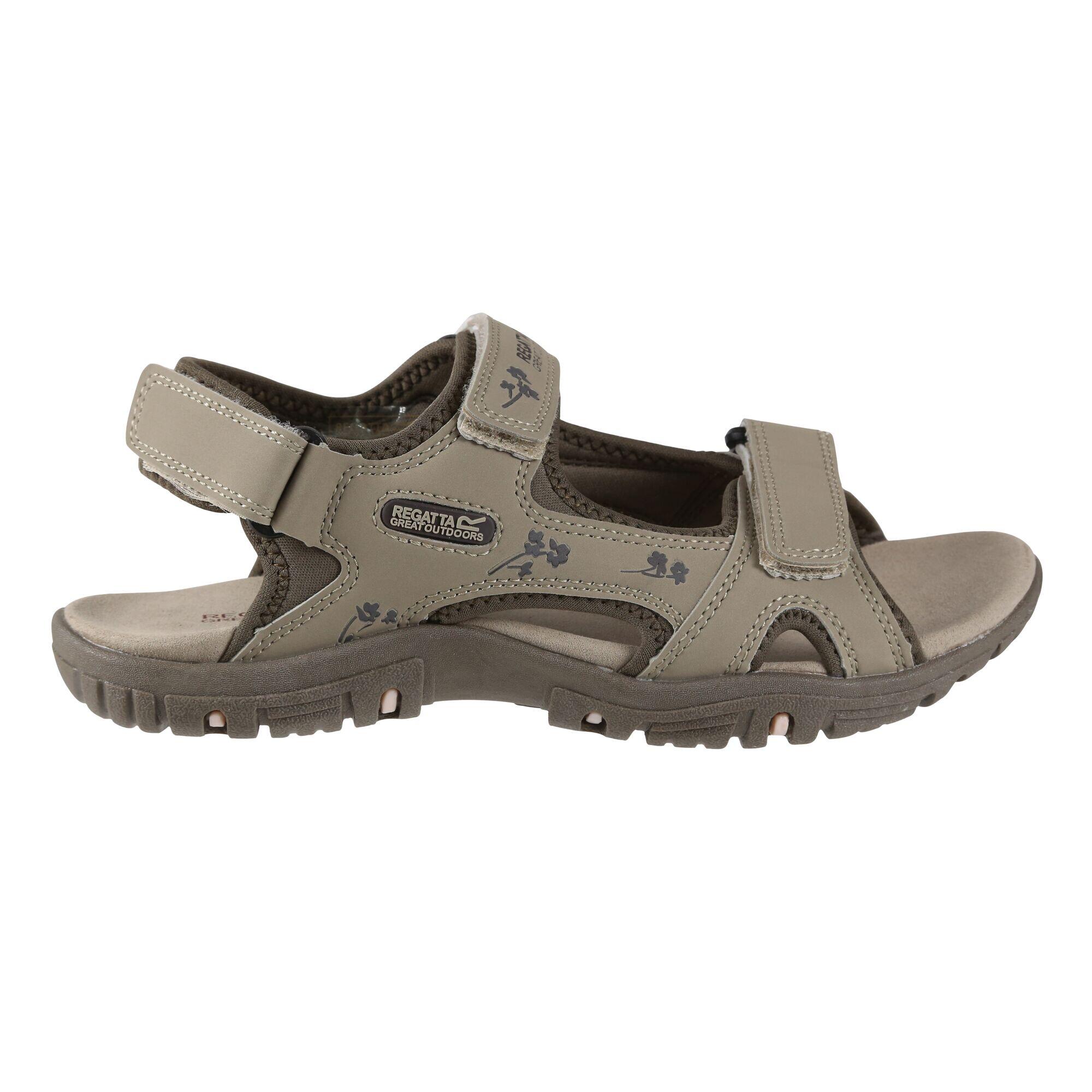 Regatta - Sandales - Haris Femme - Sandales - Beige|vert - 38 - Decathlon