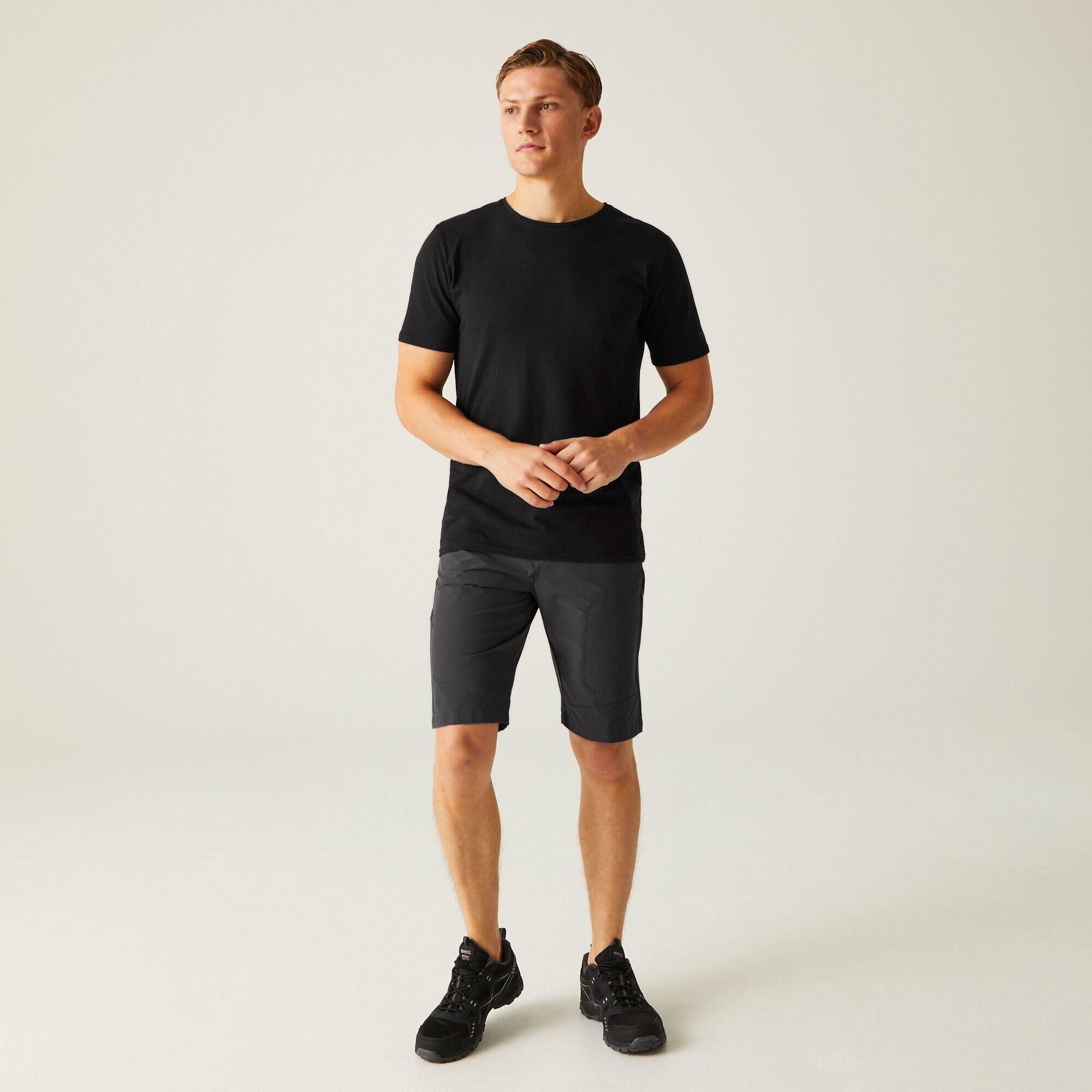 Herren Wandern Dreiviertelhose, Wasserabweisend - Highton, teal 3/5