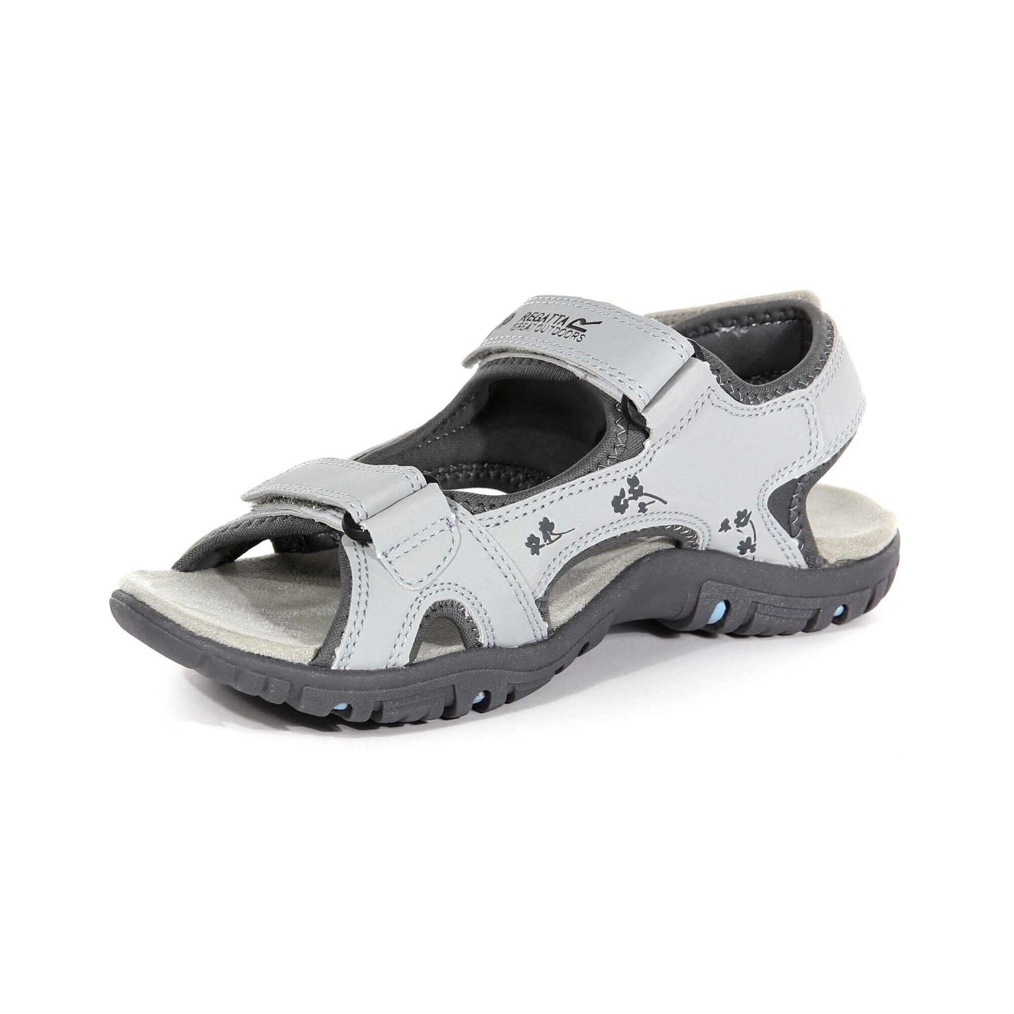Sandalias E Chinelos Mulher - REGATTA Lady Haris - Light Steel/Granite 4/6