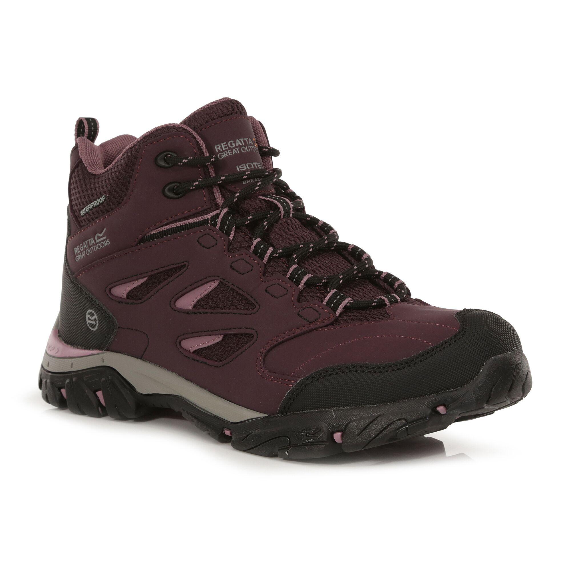 Lady Holcombe IEP Mid Women's Hiking Boots - Purple Burgundy 2/5