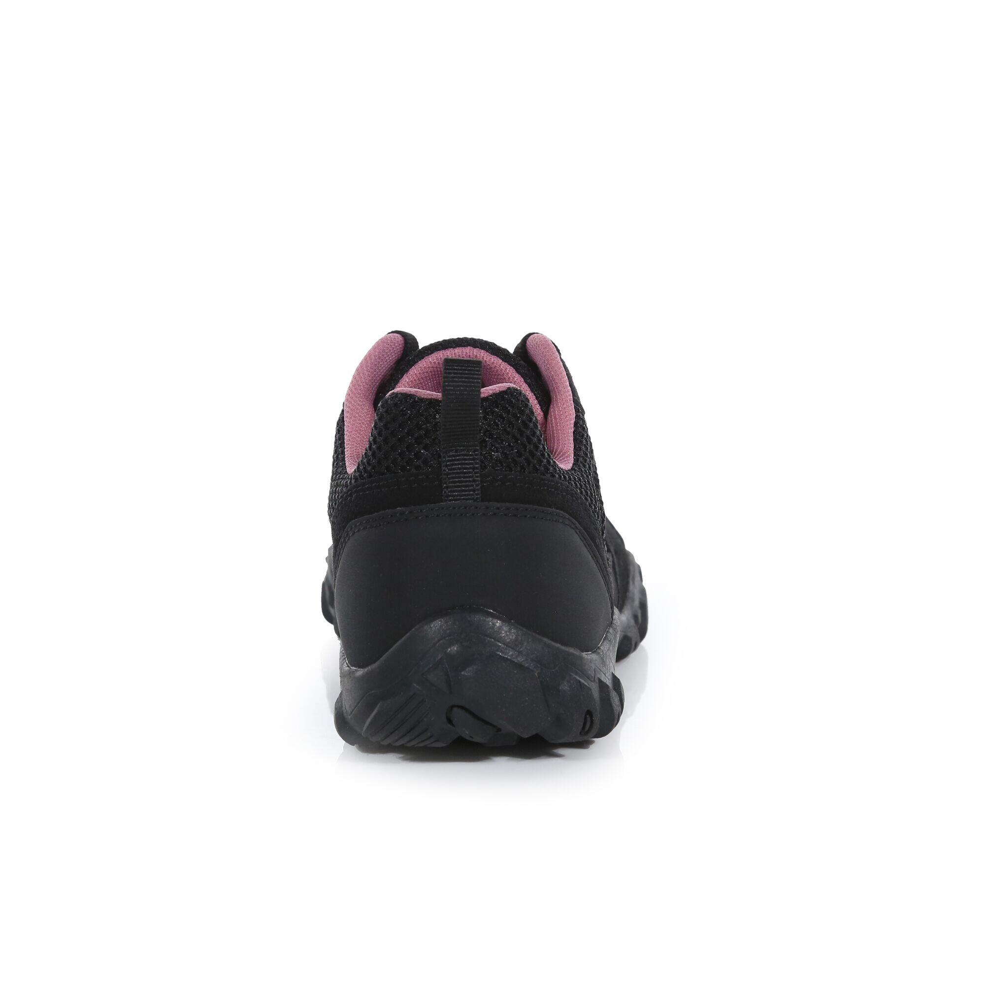 Lady Edgepoint Life Women's Walking Trainers - Black / Pink 3/6