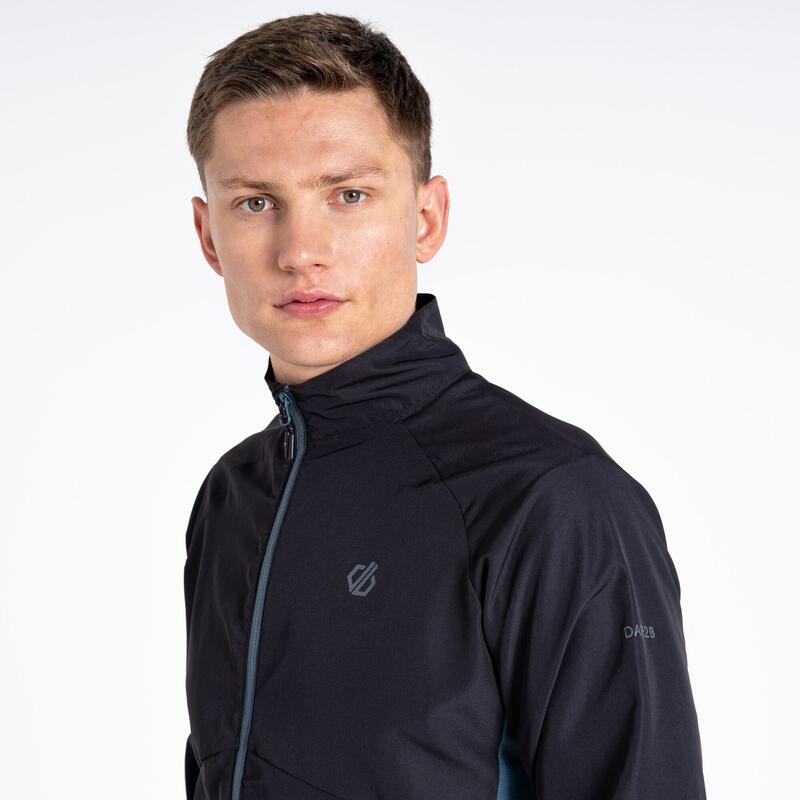 Ablaze II Windshell-Wanderjacke für Herren - Schwarz