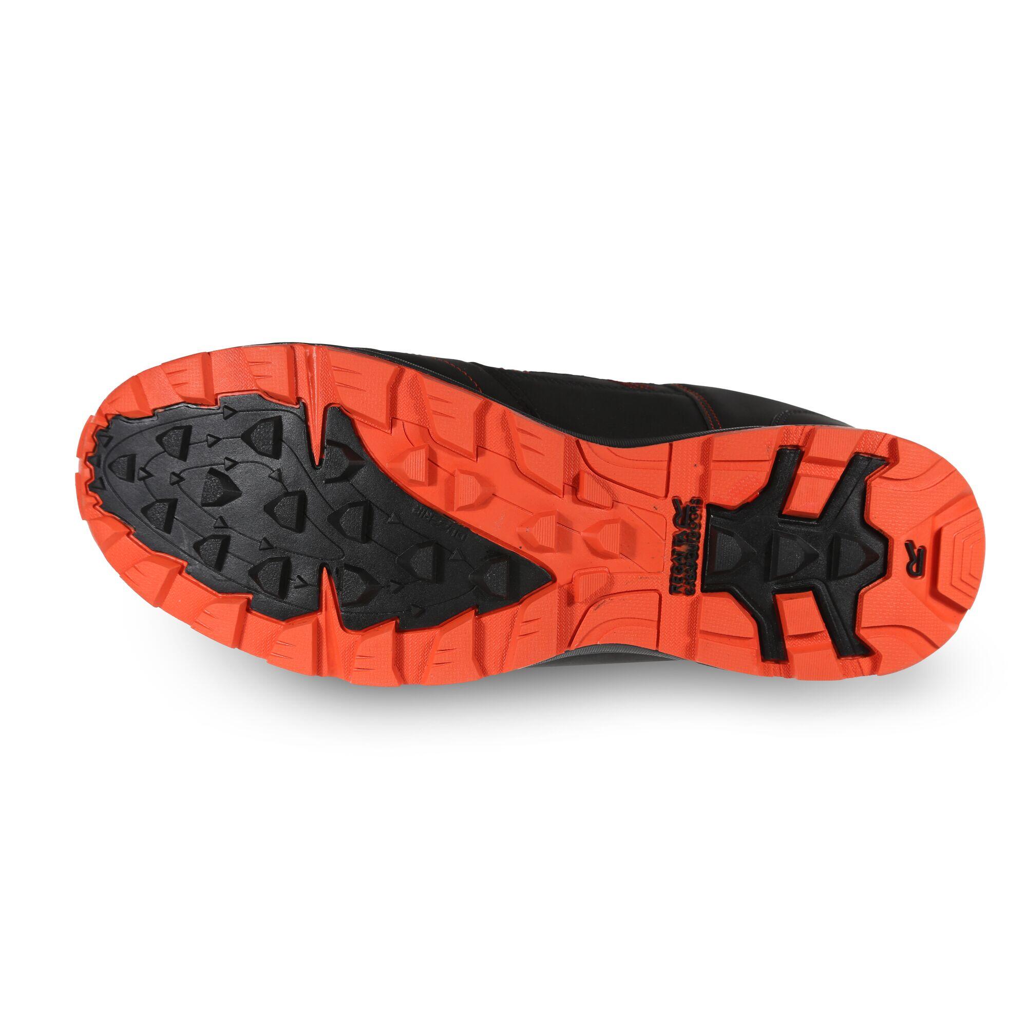 Samaris II Men's Hiking Shoes - Black/Red 5/6