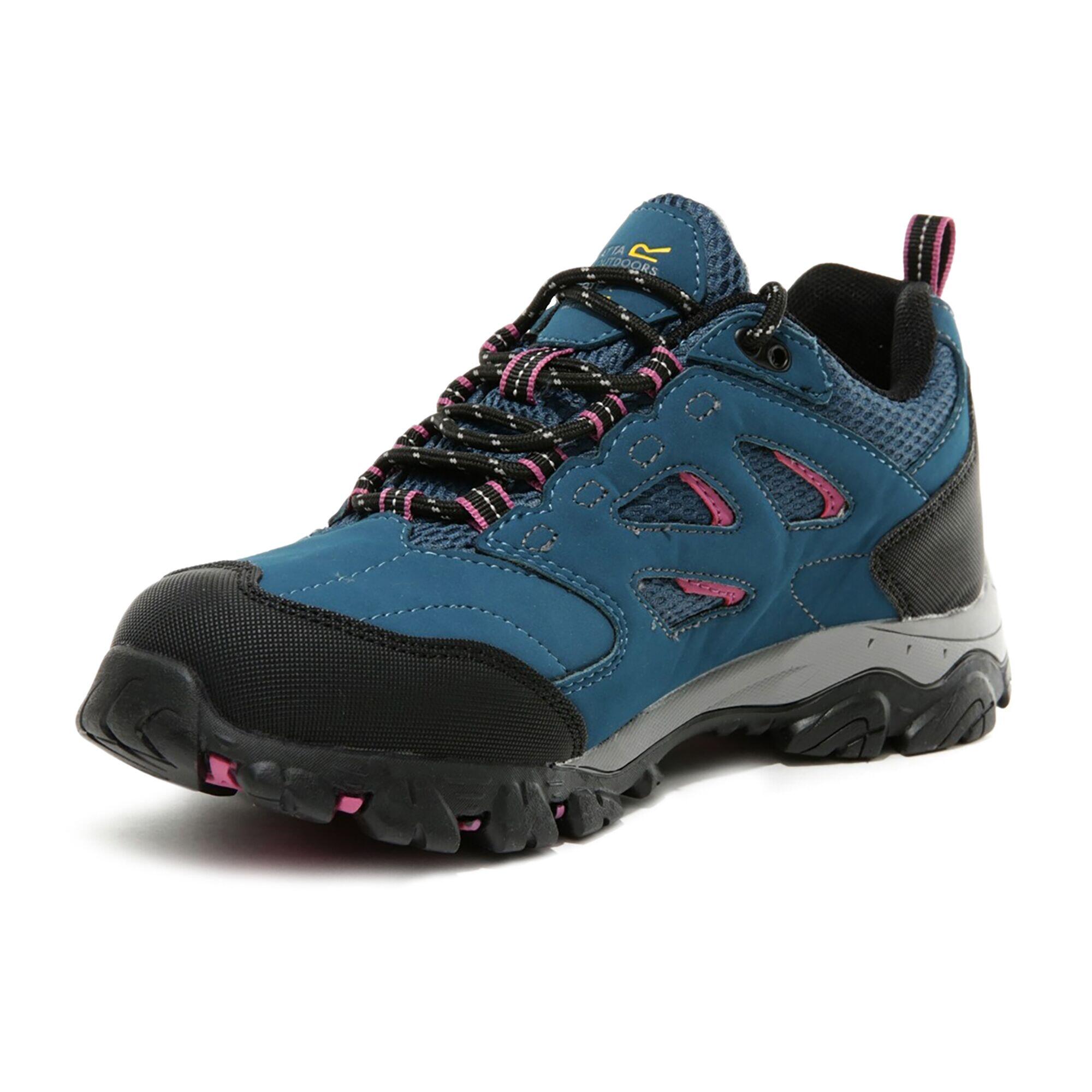 Lady Holcombe IEP Low Women's Hiking Boots - Moroccan Blue / Red 3/5