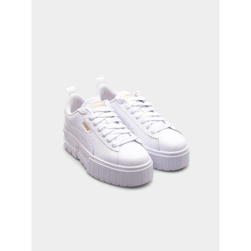 Chaussures Garçons Puma Mayze blanc