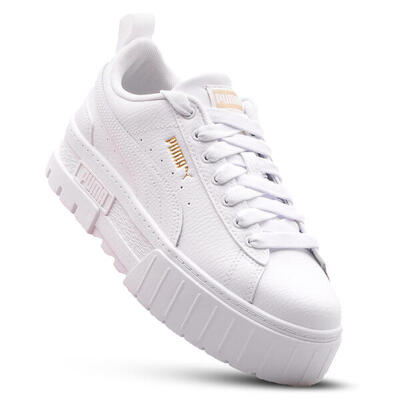 Turnschuhe Junge Puma Mayze Weiß