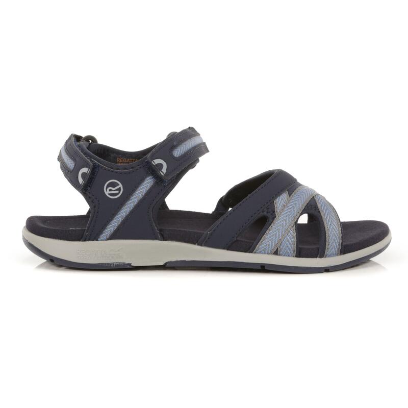 Lady Santa Clara Walkingsandalen mit Riemen für Damen - Dunkelblau