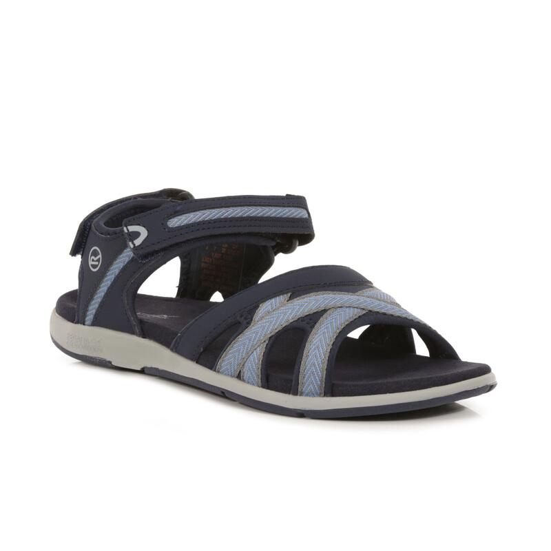 Lady Santa Clara wandelsandalen met riempjes voor dames - Donkerblauw