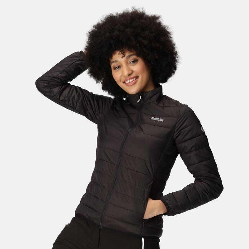 Hillpack Dames Hiking Baffle Jas - Zwart