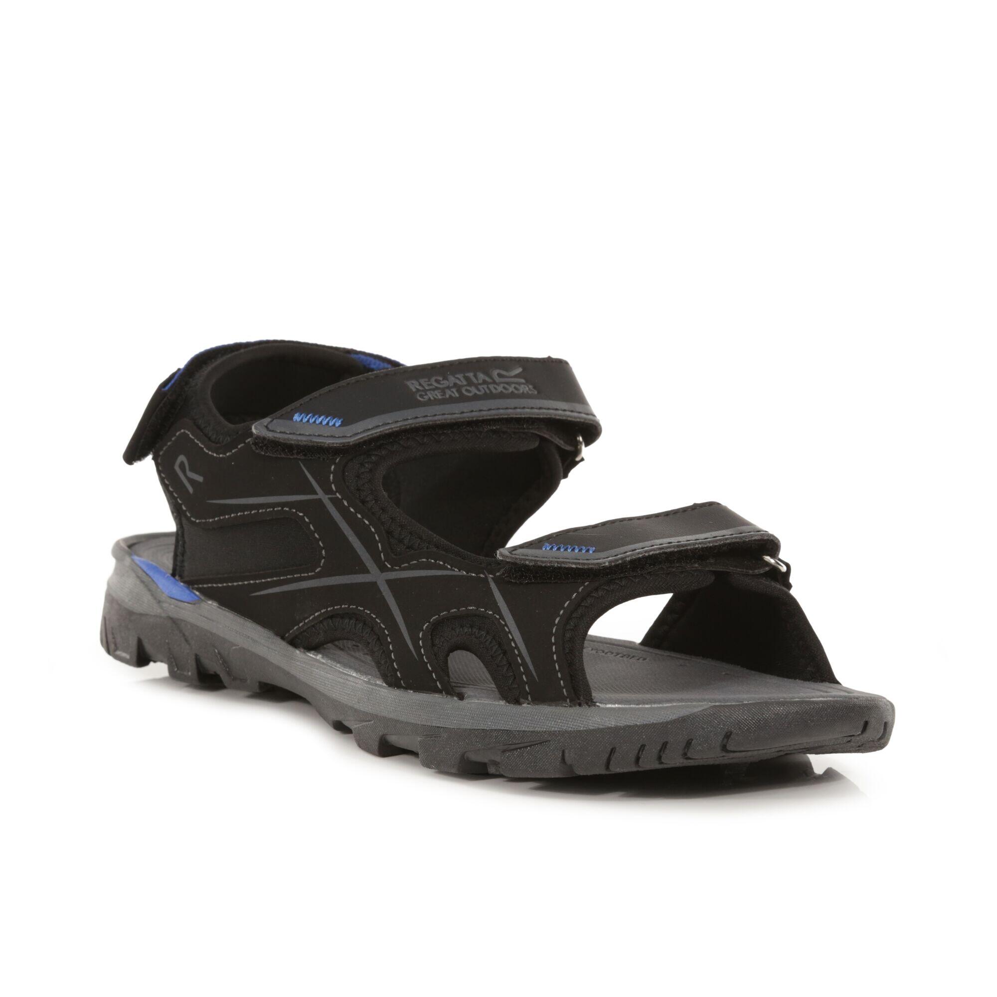 Kota Drift Men's Walking Sandals - Black / Blue 2/6