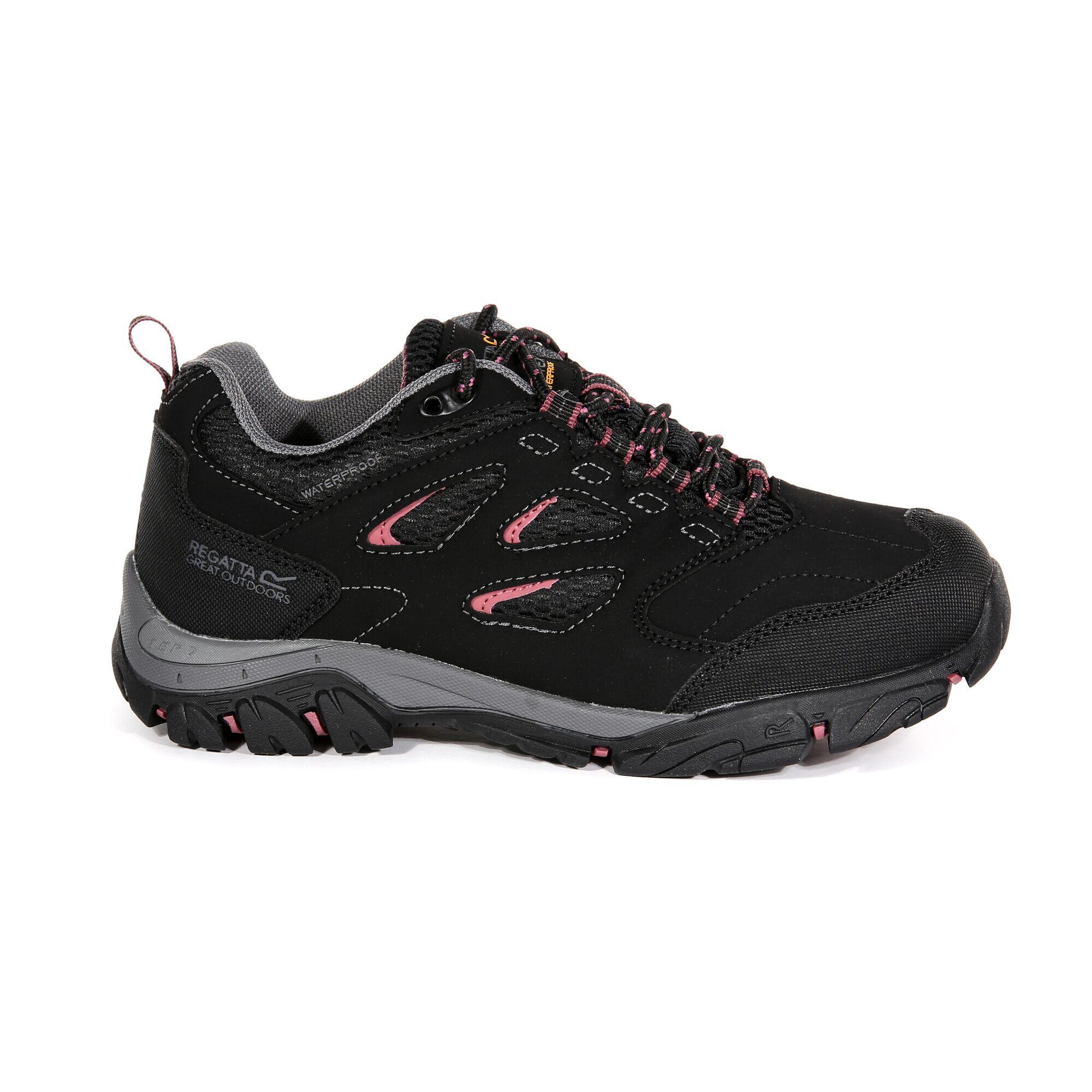 REGATTA Lady Holcombe IEP Low Women's Hiking Boots - Black / Rose