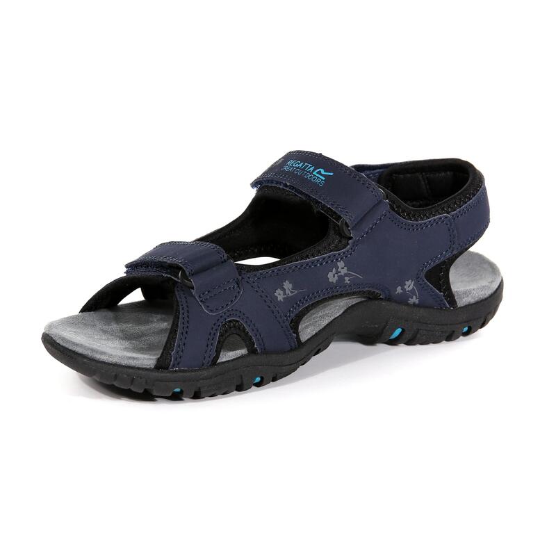 Lady Haris Dames Hiking Sandalen - Blauw