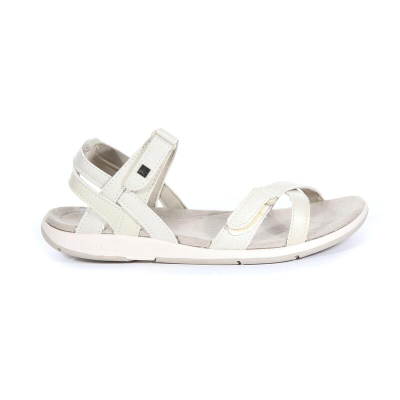 Lady Santa Cruz Damen-Walkingsandalen mit Riemen - Weiß